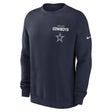 Cowboys 2025 Men's Nike Fleece Club Crewneck