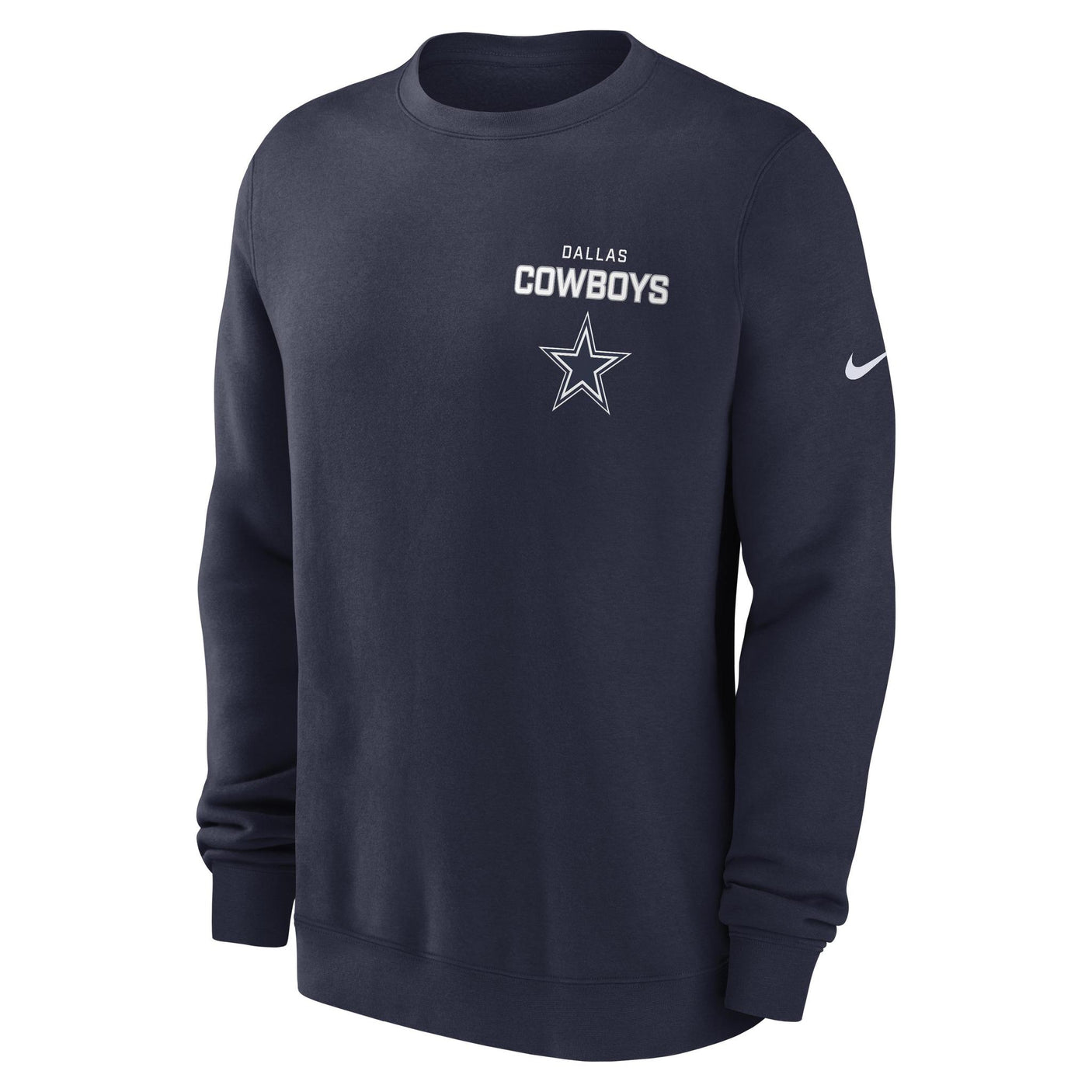 Cowboys 2025 Men's Nike Fleece Club Crewneck