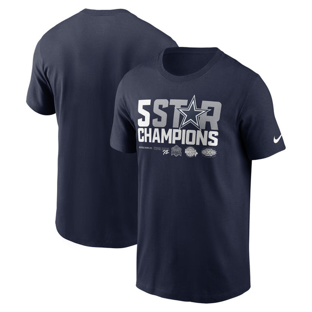 Cowboys Nike Navy Local Essential T-Shirt