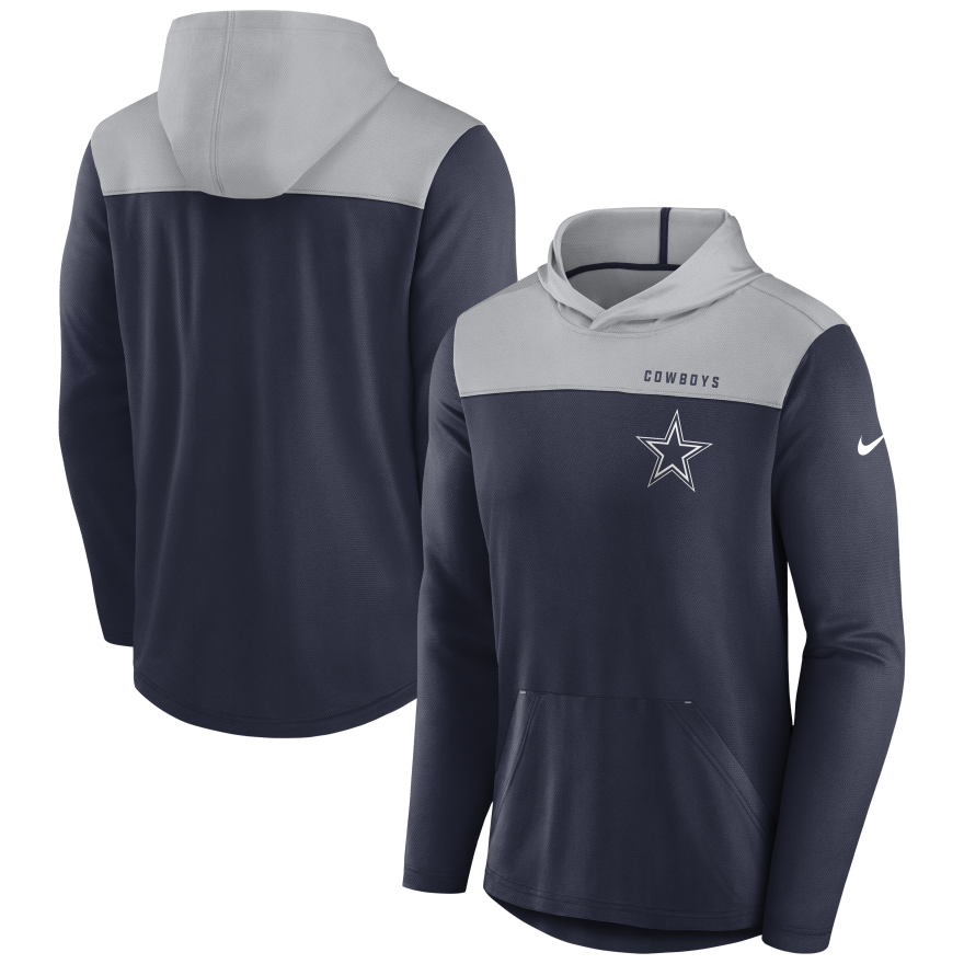 Cowboys Nike Lock Up Lightweight Sweatshirt