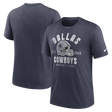 Cowboys Helmet Triblend T-Shirt