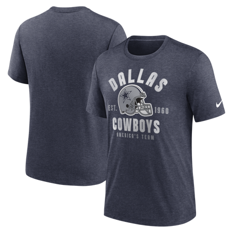 Cowboys Helmet Triblend T-Shirt