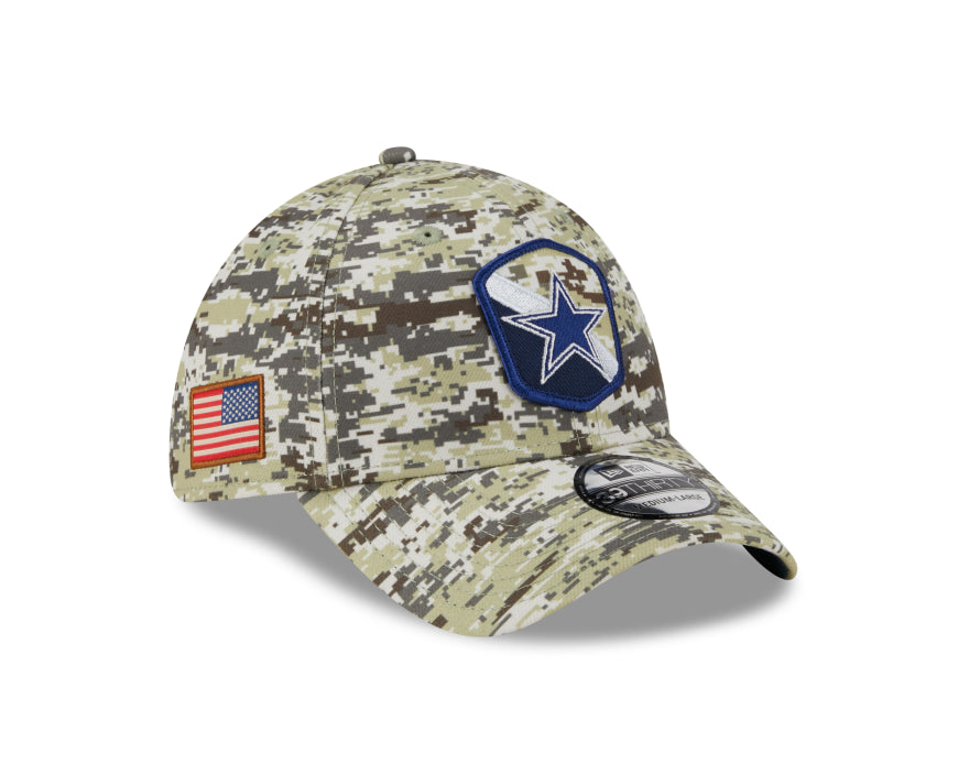 Cowboys New Era 39THIRTY 2023 Salute to Service Hat