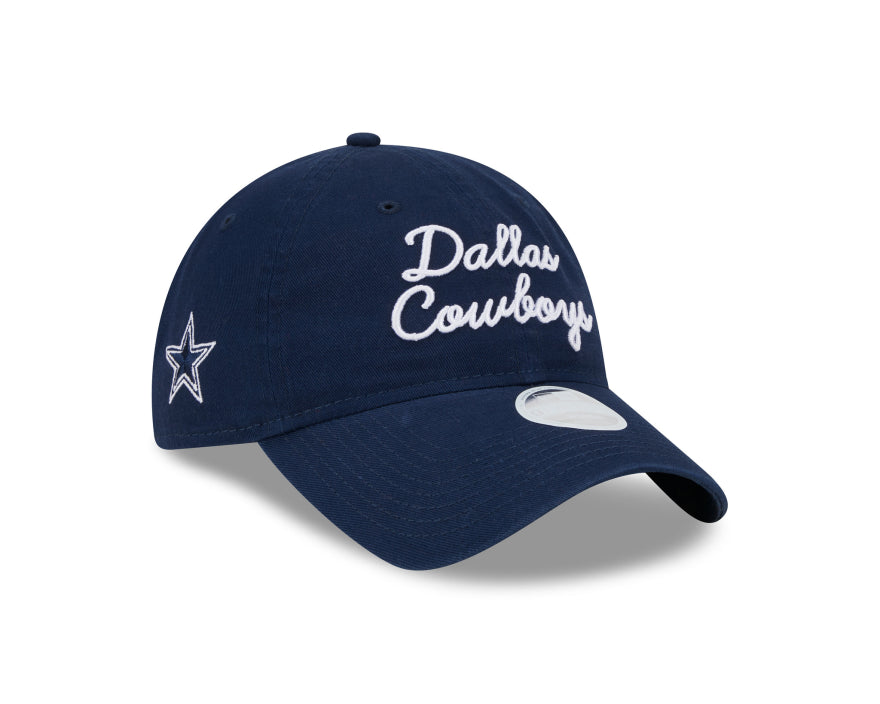 Cowboys New Era® Women's 9TWENTY Script Hat