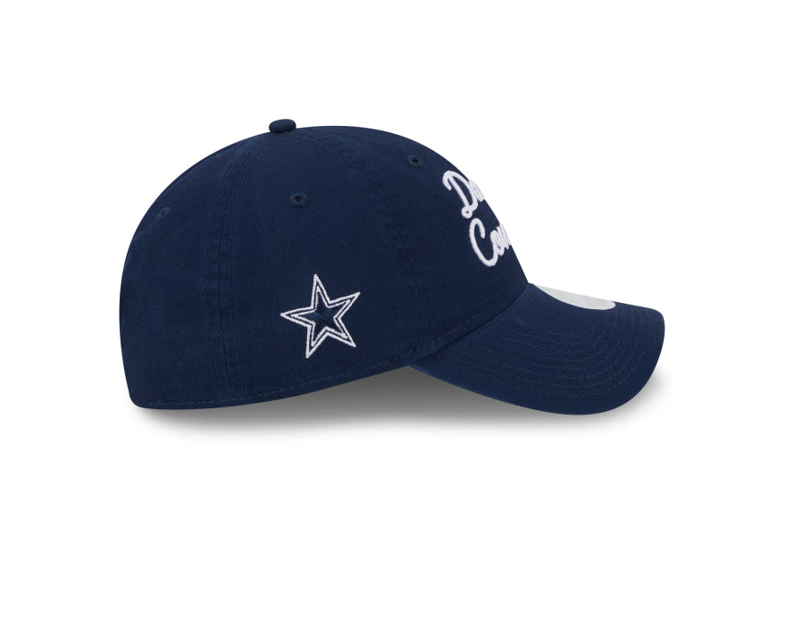 Cowboys New Era® Women's 9TWENTY Script Hat