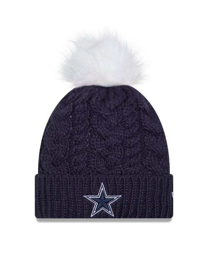 Cowboys Women's Knit Pom Hat