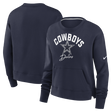 Cowboys Nike Women's Arched Pride Crewneck