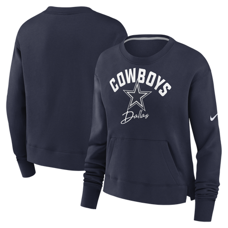 Cowboys Nike Women's Arched Pride Crewneck