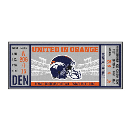 Broncos Champions Ticket Runner