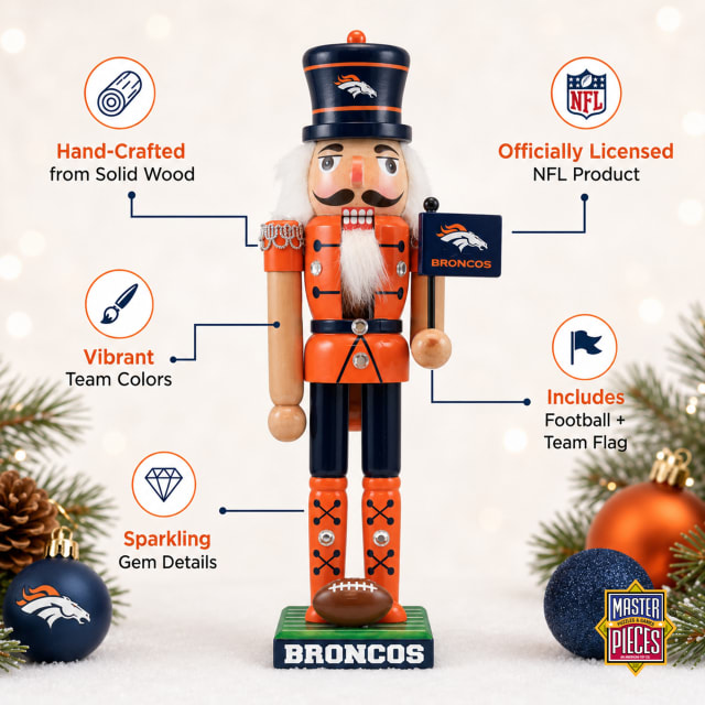 Broncos Nutcracker