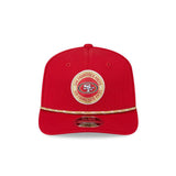 49ers Men's New Era 2024 9SEVENTY Stretch Snap Sideline Hat