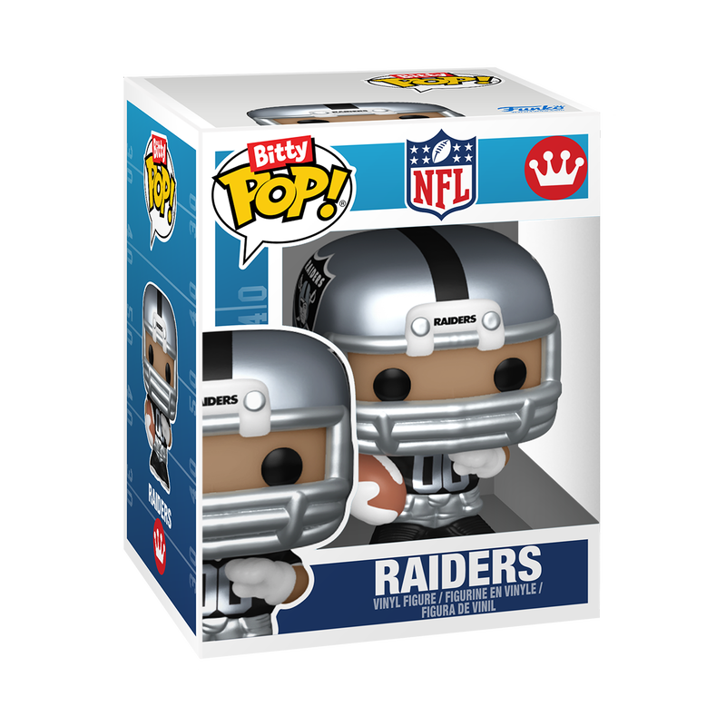 Raiders Funko Bitty POP Helmet & Player