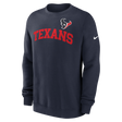 Texans 2024 Nike Men's Club Crewneck