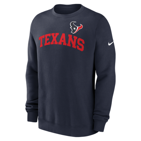 Texans 2024 Nike Men's Club Crewneck