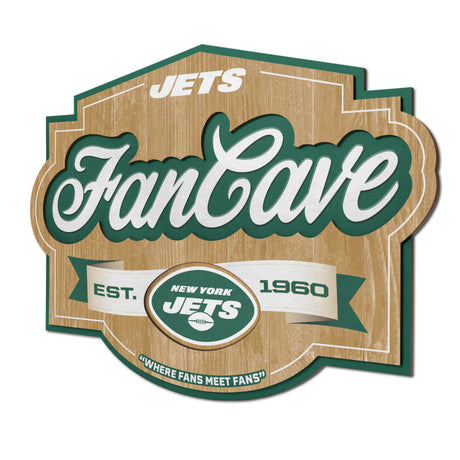 Jets 3D Fan Cave Sign