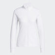 Hall of Fame 2026 Adidas Women's White Performance Textured Full Zip Jacket