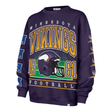 Vikings 2025 '47 Brand Women's Go Big Oversized Crewneck