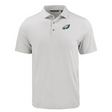 Eagles Cutter and Buck Men's Grey Coastline Epic Comfort Eco Polo