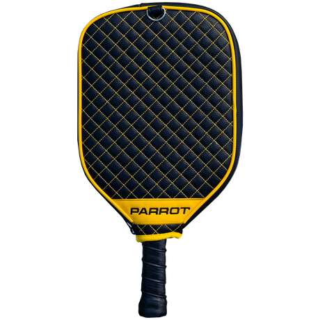 Steelers Black Quilted Pickleball Paddle Cover