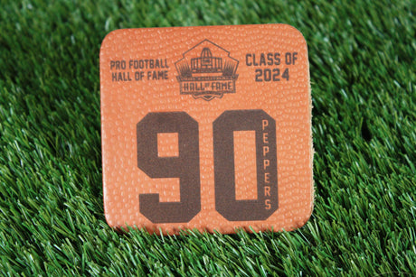 Julius Peppers Class of 2024 Leather Player Coaster