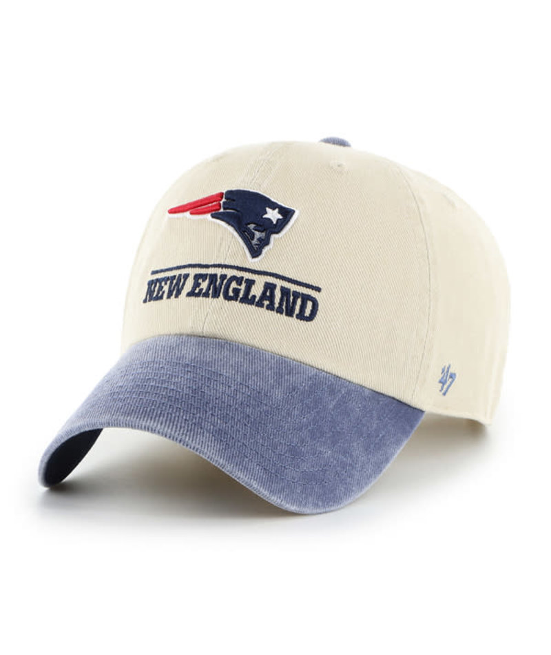 Patriots 2026 '47 Brand Men's Two Tone Clean Up Hat