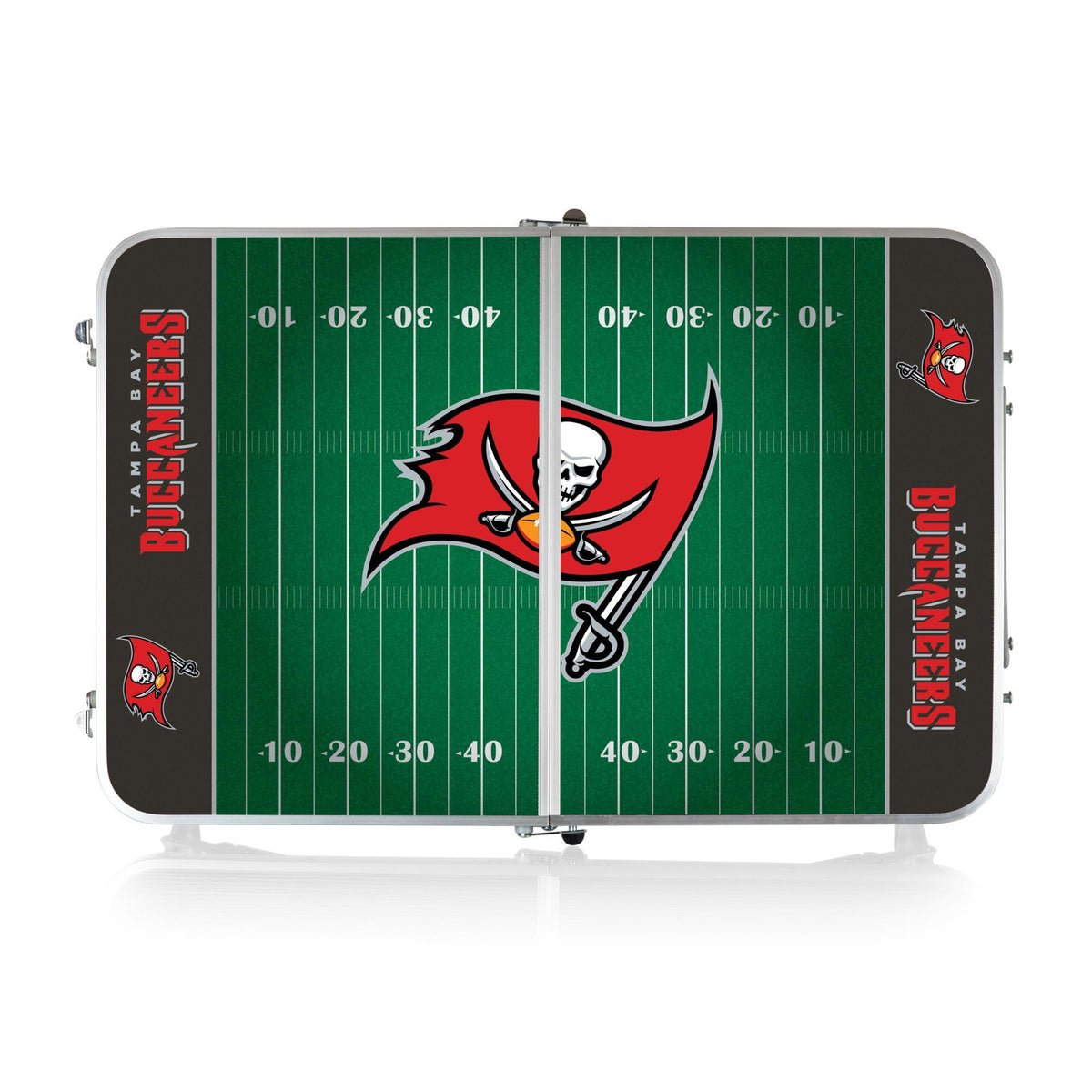 Buccaneers Concert Table Mini Portable Table Pro Football Hall of Fame