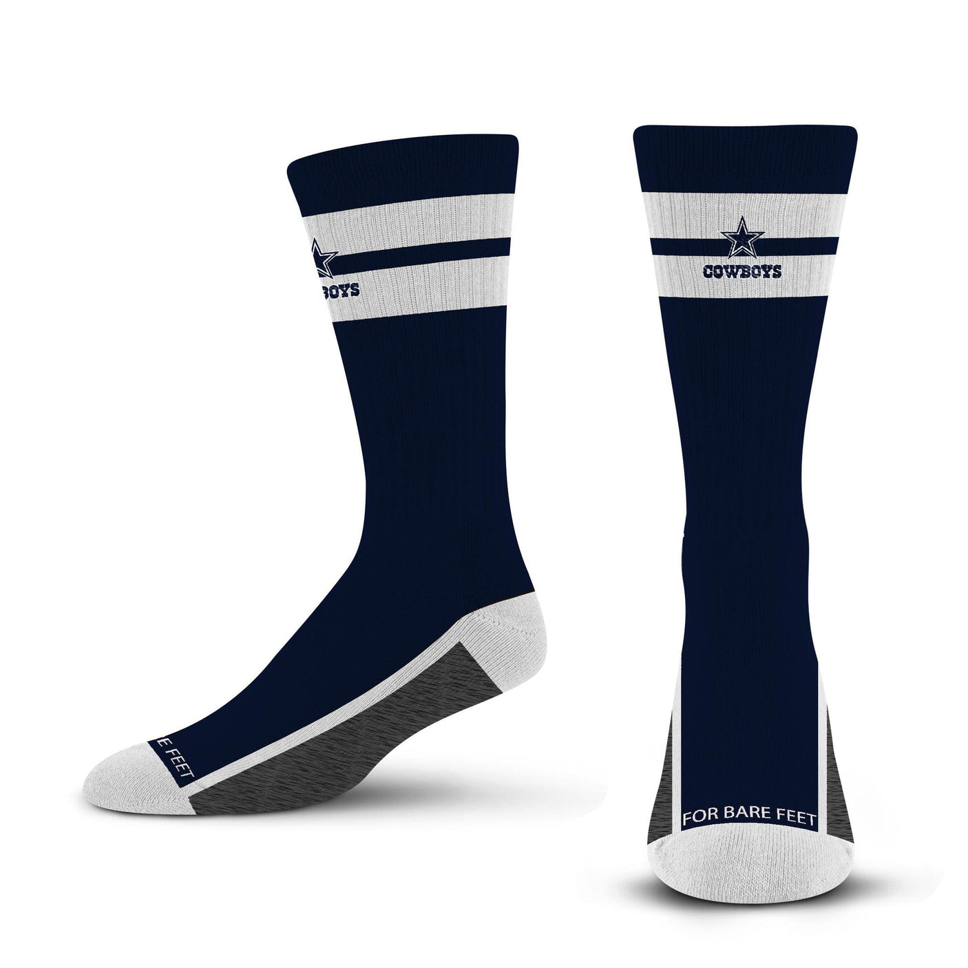 Cowboys Men's Double Tube Stripe Socks