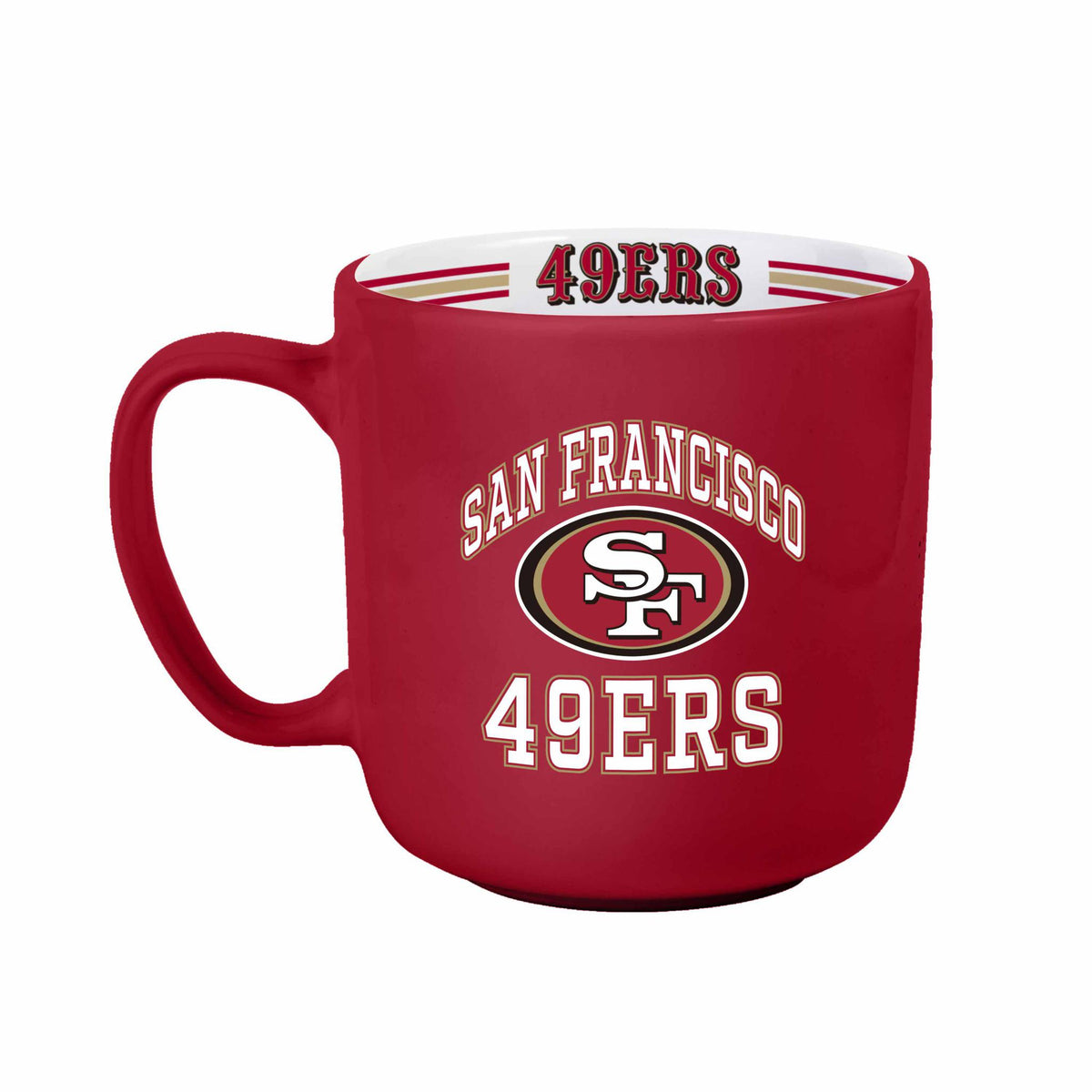 San Fransico 49ers 15 oz Stripe Mug – Pro Football Hall of Fame