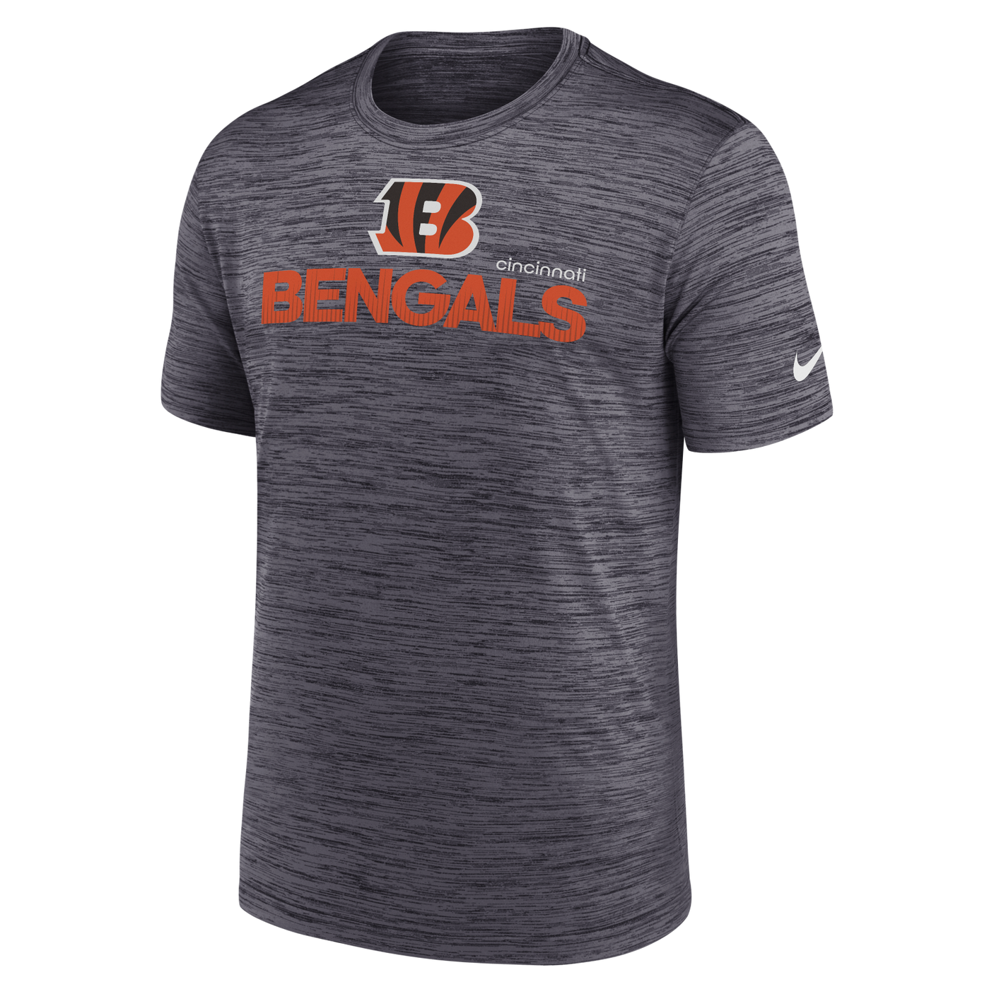 Men s Nike Black Cincinnati Bengals Blitz Velocity Modern Performance T Shirt