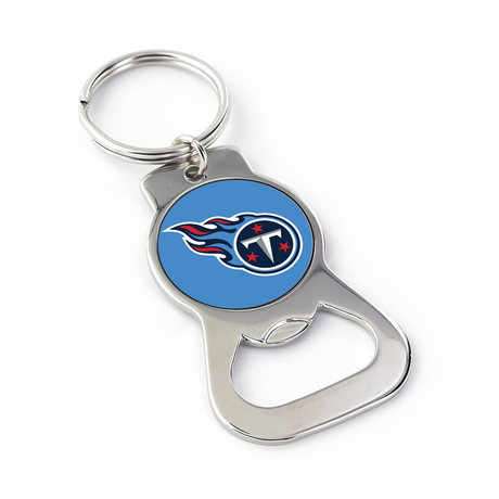 Titans Silver Bottle Opener Keychain