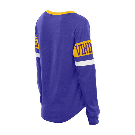 Vikings 2025 New Era Women's Long Sleeve T-Shirt