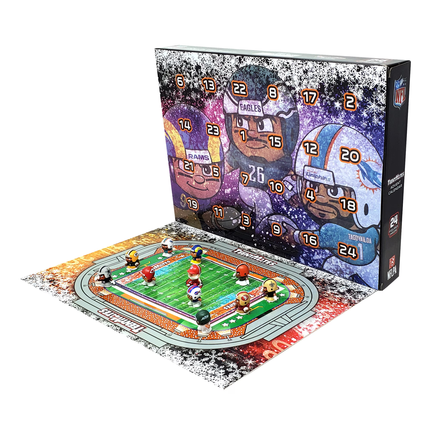 NFL 2025 TeenyMates Advent Calendar