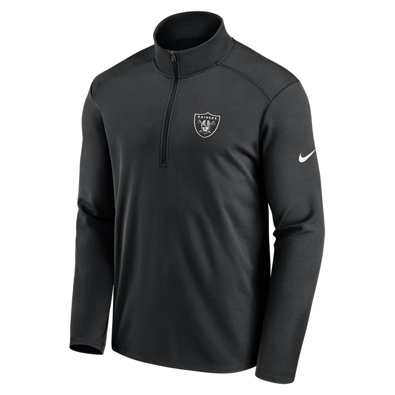 Raiders Men's Nike Pacer Half Zip