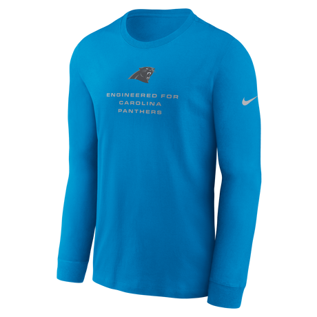 Panthers 2026 Men's Nike Long Sleeve Team Issue T-Shirt