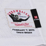 Saints Drew Brees Mitchell & Ness Men's Legacy Super Bowl Jersey 2010