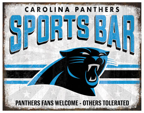 Panthers Team Sports Bar Sign
