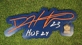 Devin Hester 3D Signature Color Wall Sign