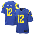 Rams Puka Nacua 2026 Youth Nike Game Jersey Pro Football Hall of Fame