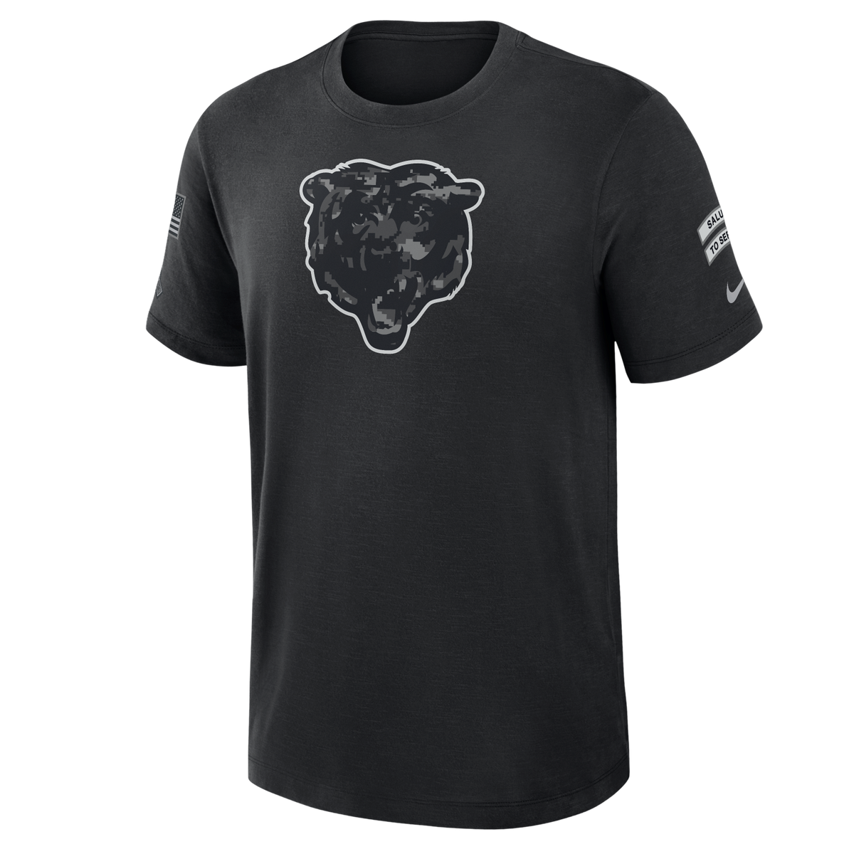 Bears 2026 Nike Men's Salute to Service T-Shirt Pro Football Hall of Fame