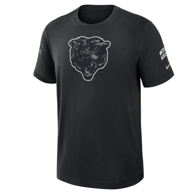 Bears 2026 Nike Men's Salute to Service T-Shirt Pro Football Hall of Fame