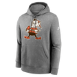 Browns 2024 Nike Men's Rewind Club Logo Sweatshirt