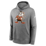 Browns 2024 Nike Men's Rewind Club Logo Sweatshirt