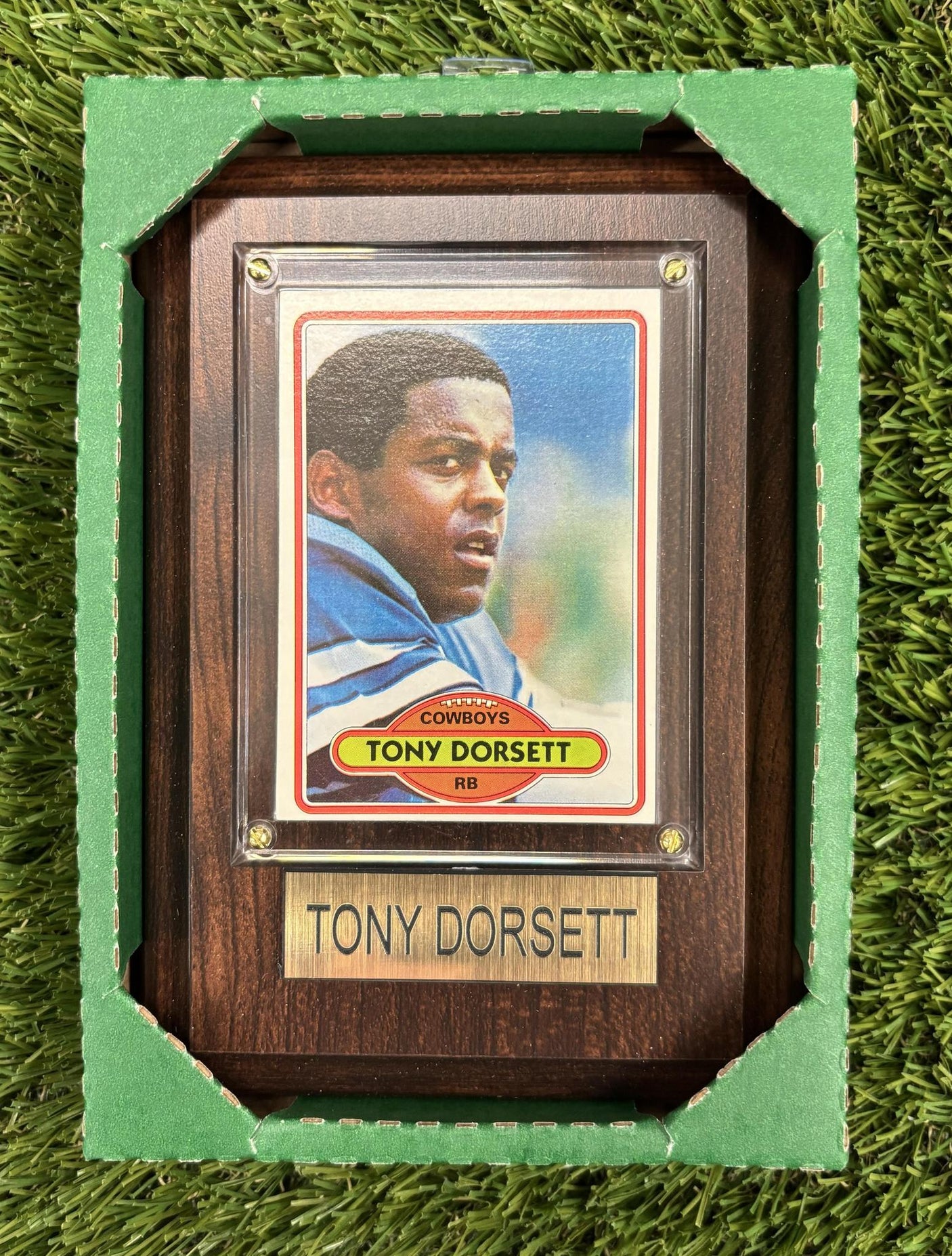 Tony Dorsett 4x6 Plaque