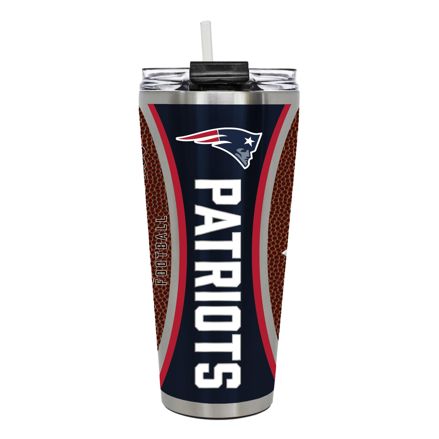 Patriots Big Slim Gameball 32oz Tumbler