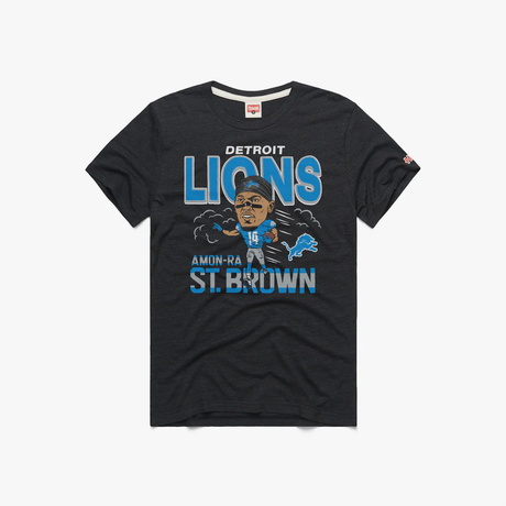 Lions 2025 Homage Men's Amon Ra St. Brown T-Shirt
