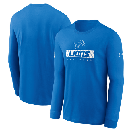 Lions Men's Nike Long Sleeve Team Issue T-Shirt