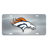 Broncos Diecast License Plate