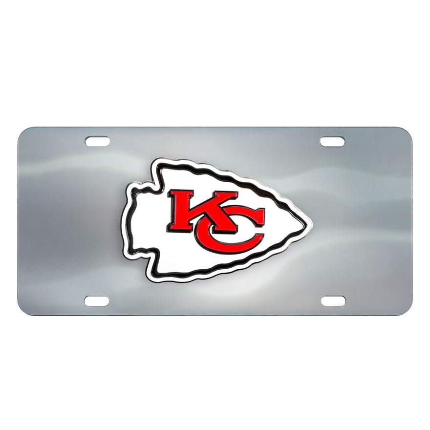 Chiefs Diecast License Plate