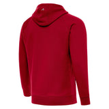 Falcons Antigua Men's Dark Red Cloud Pullover Hoodie Pro Football Hall of Fame