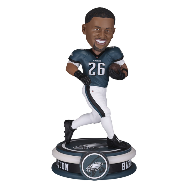 Eagles Saquon Barkley 8 Inch Neon Bobblehead Pro Football Hall of Fame